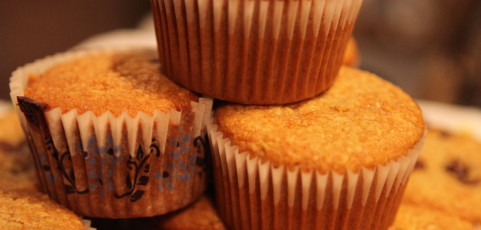 Squeeze Out The Last Of Summer! Orange Poppyseed Vanilla Muffin! Gluten, Soy Free Vegan Goodness!!